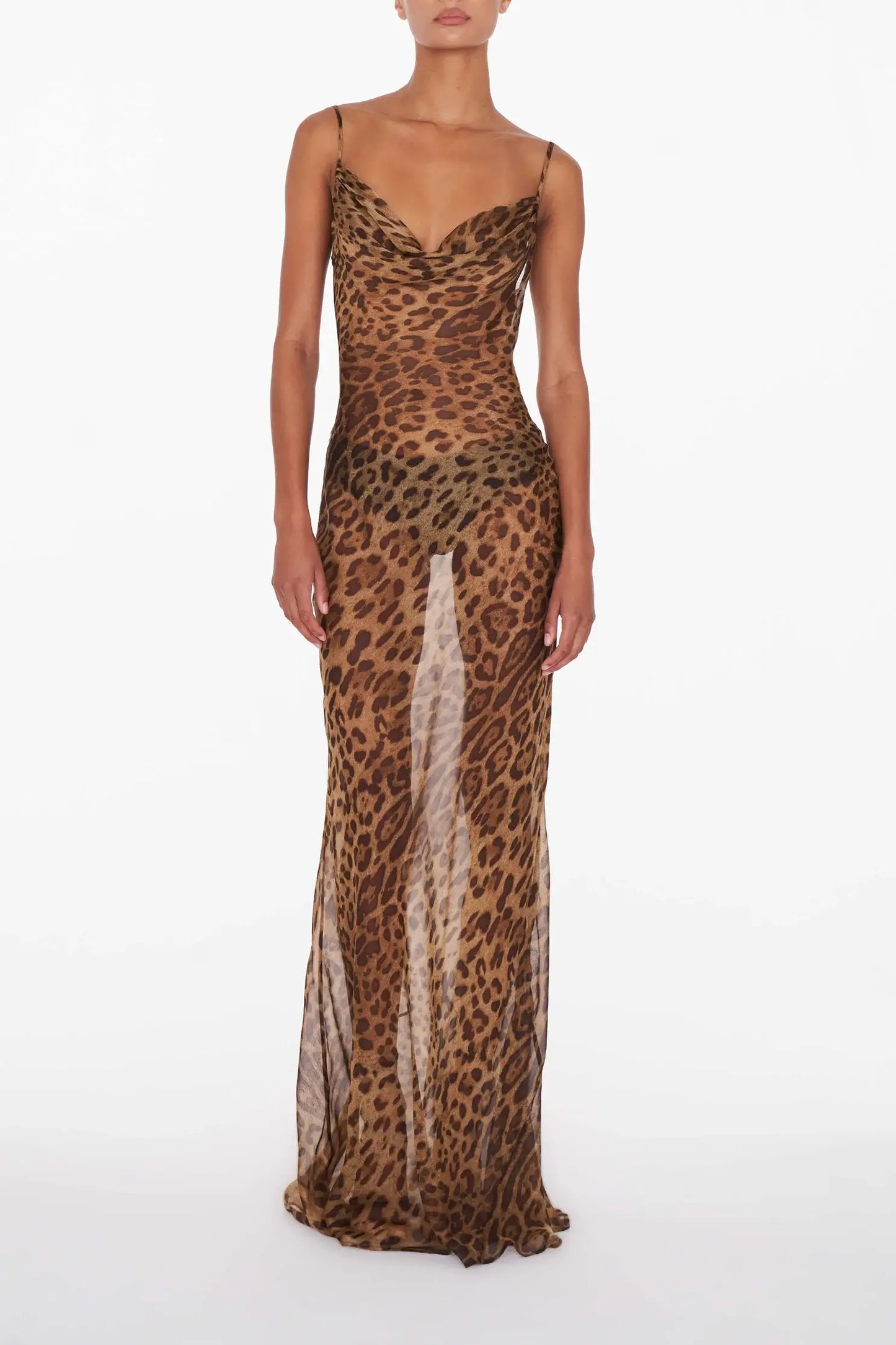 CATHERINE | Panther Maxi Jurk